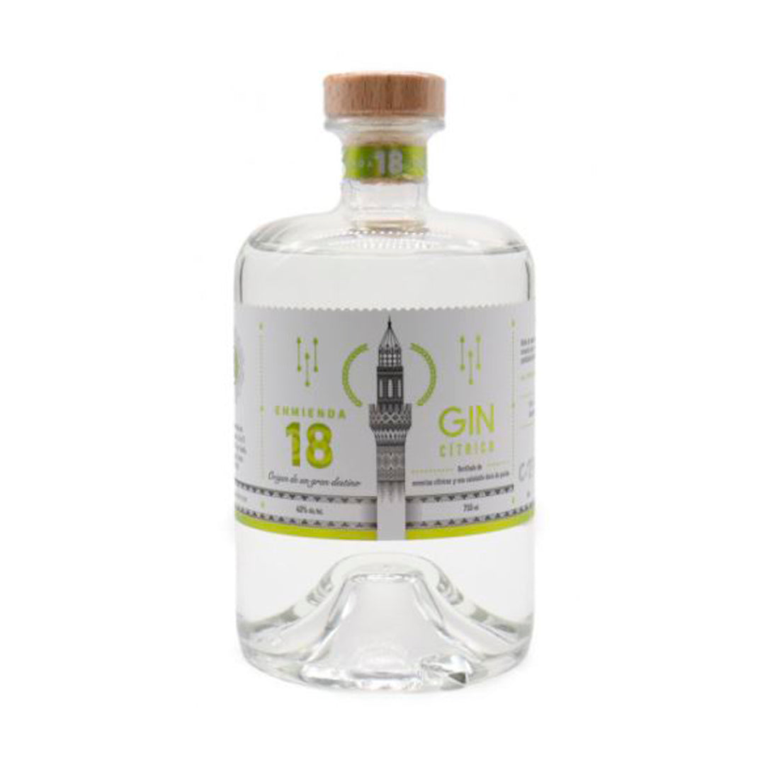 GIN CITRICO ENMIENDA 18 750MLT 40%