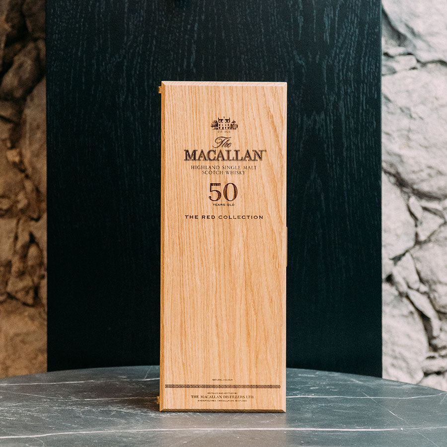 Whisky Macallan Red Collection 50 Años 700 ml | Edición Limitada | Cava ...