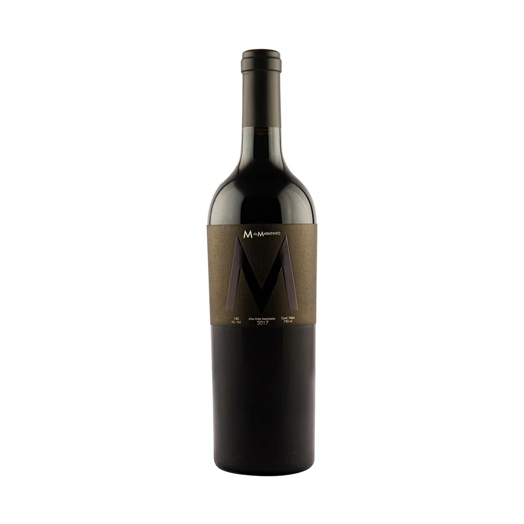 Vino Tinto M de Mariatinto 750 mlt 14% - Valle de Guadalupe, México - Vino tinto mexicano premium con notas de frutas negras y especias