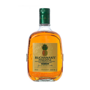 Botella de whisky Buchanan’s Pineapple 750 ml – mezcla de whisky escocés con sabor tropical a piña