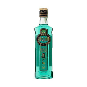Licor herbal de ajenjo con alta graduación alcohólica y sabor intenso.

