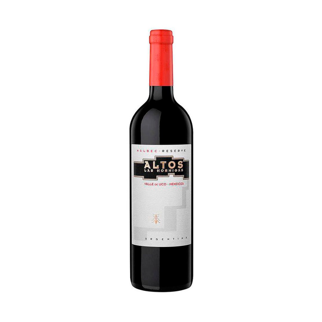 Botella de Vino Tinto Altos Las Hormigas Reserva Malbec 750 ml, Mendoza, Argentina