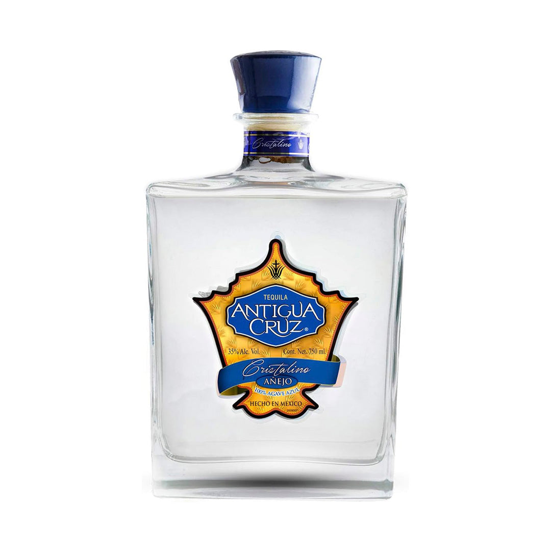 Tequila cristalino premium con sabor elegante