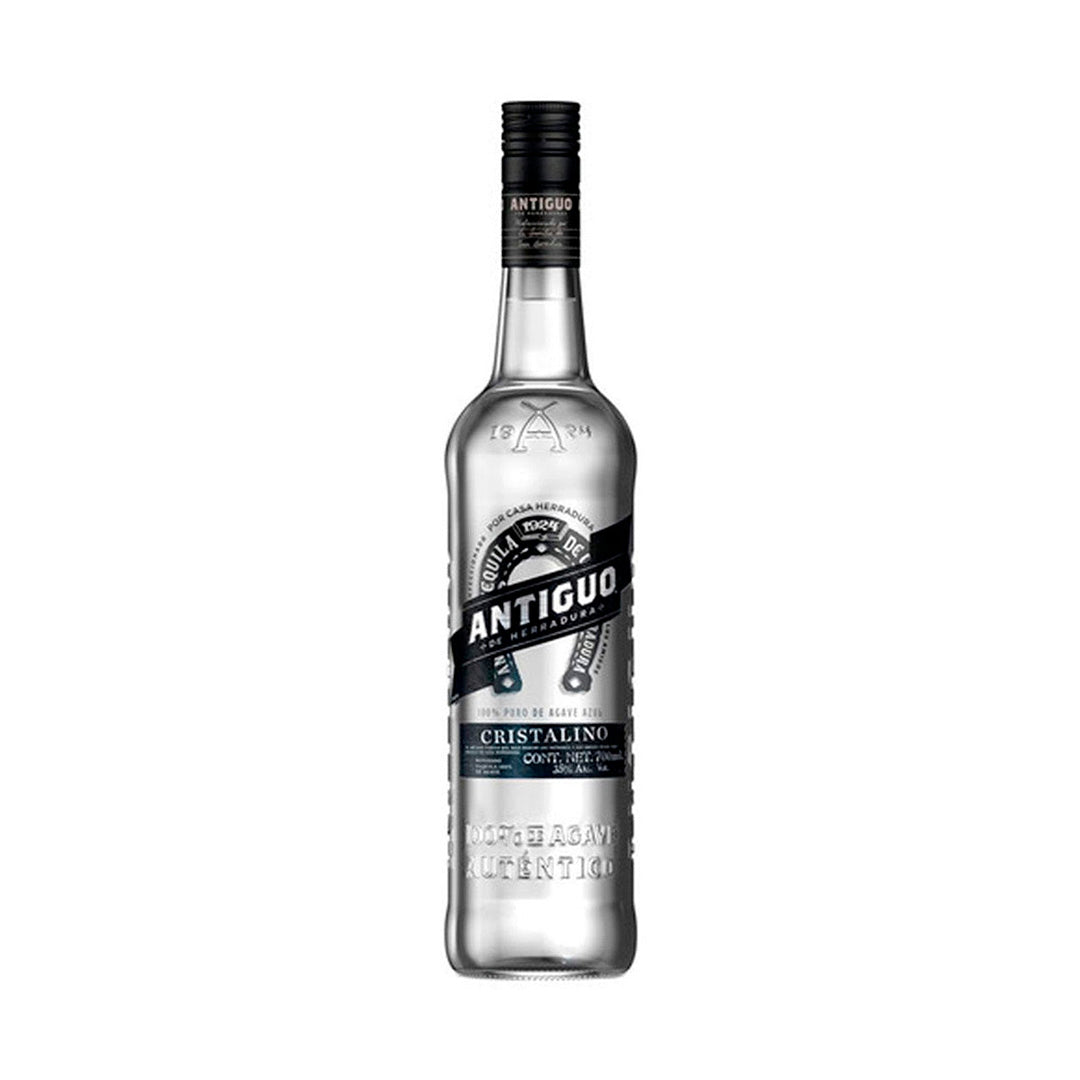 Botella de Tequila Antiguo Cristalino 700 ML