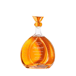 "Tequila Don Ramón Swarovski Añejo 750 ml, con elegante botella adornada con cristales Swarovski."
