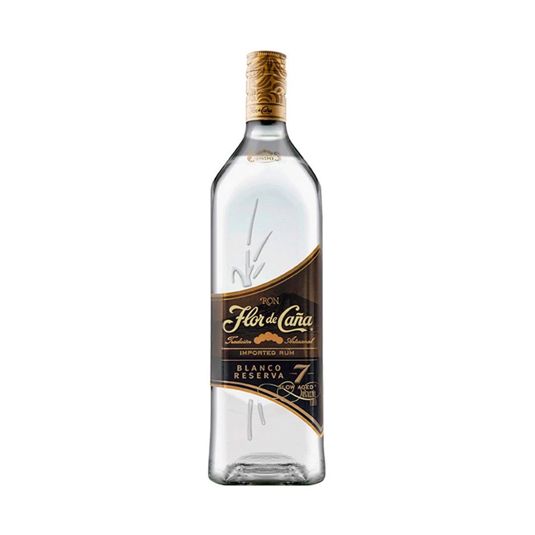FLOR DE CAÑA 7 AÑOS CRISTALINO 750 MLT 40%