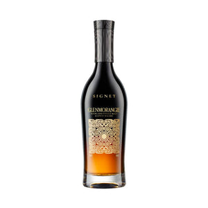 "Botella de Whisky Glenmorangie Signet 750 ml con su diseño elegante."