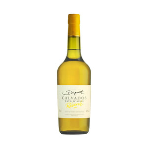 Botella de Calvados Domaine Dupont Réserve 700 ml – Licor francés de manzana añejado en barrica, con notas frutales y especiadas.