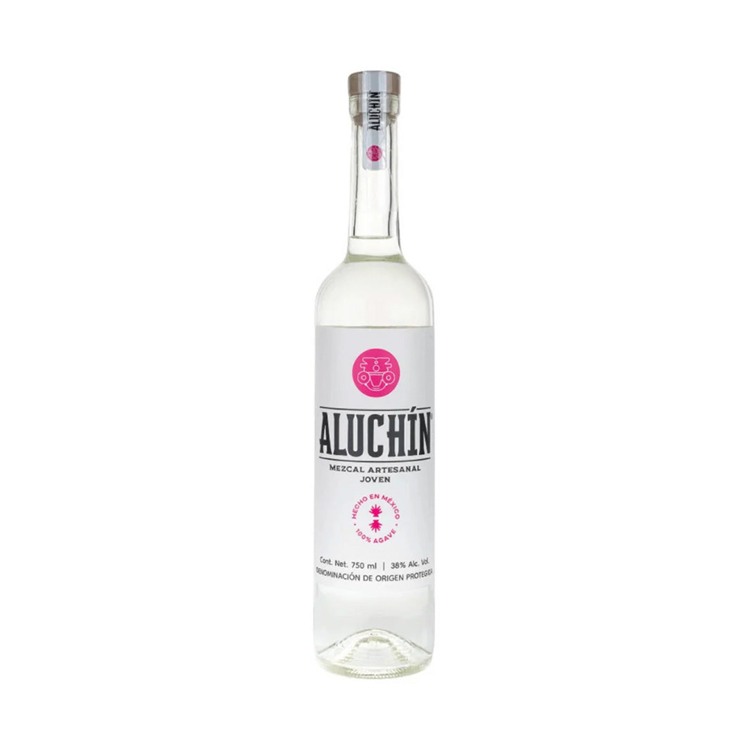 Mezcal Aluchín Espadín 750 ml – mezcal artesanal oaxaqueño joven 100% agave