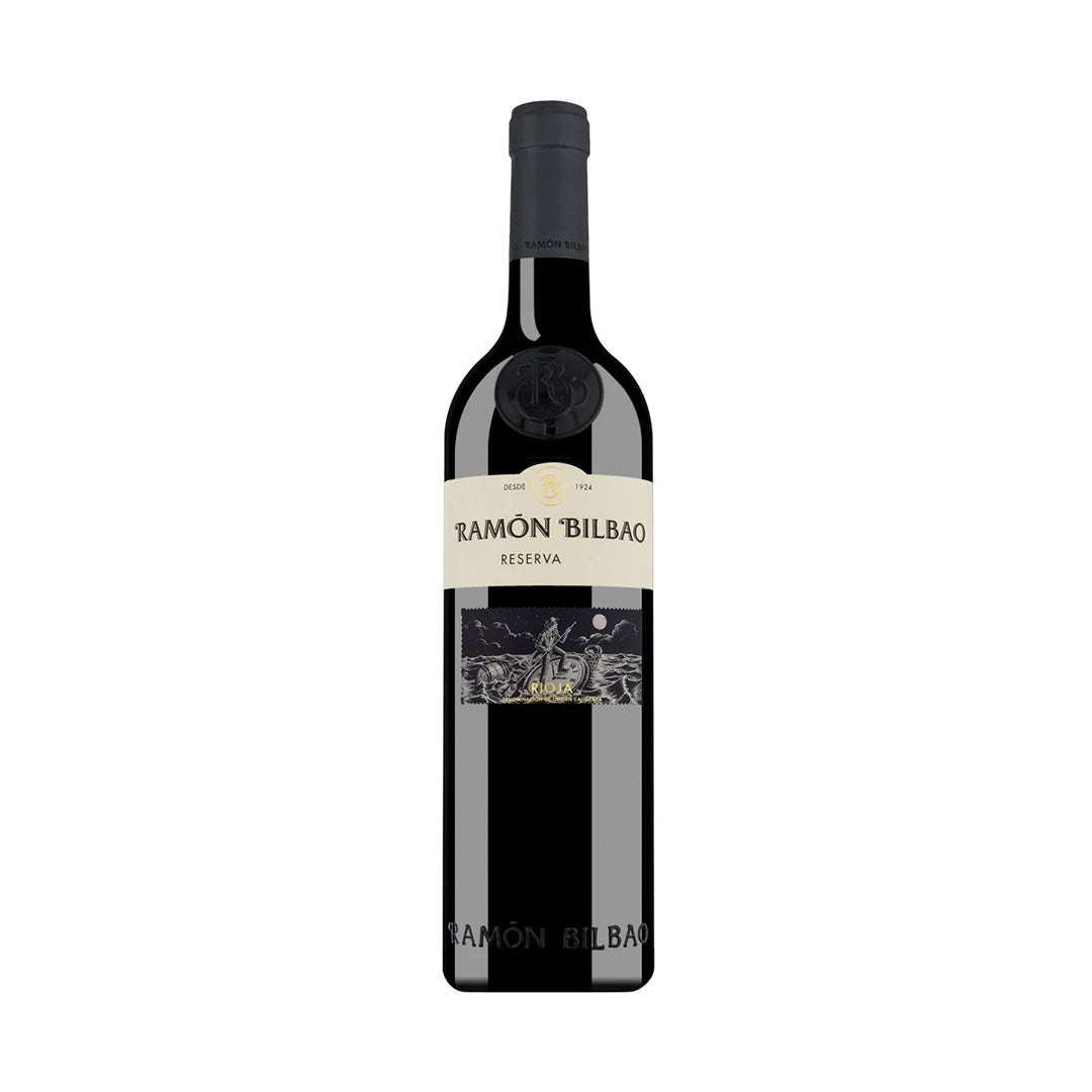 Botella de vino tinto Ramón Bilbao Reserva 750 ml en Cava Sautto