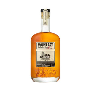 Botella de Ron Mount Gay Black Barrel 700 ml – Ron especiado de Barbados con final intenso y tostado
