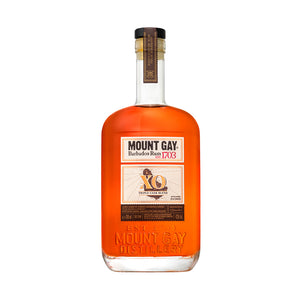 Botella de Ron Mount Gay XO 700 ml – Ron extra añejo de Barbados con notas de vainilla, roble y especias.