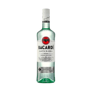 Botella de Ron Bacardí Superior 980 ml – Ron blanco suave y ligero, ideal para mojitos y cocteles refrescantes."