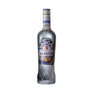 Botella de Ron Brugal Blanco Supremo 700 ml – Ron dominicano blanco de pureza y suavidad superior, ideal para cócteles elegantes.