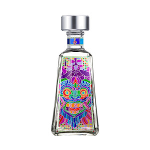 Tequila con botella diseño de artistas