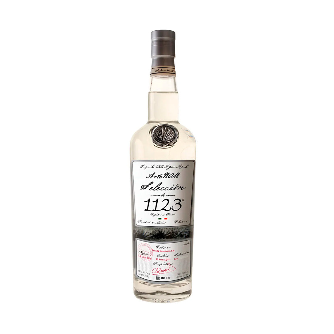 Tequila Artenom Selección 1123 Blanco Histórico 700 mlt 41% - Tequila artesanal 100% agave azul de El Arenal, Jalisco"