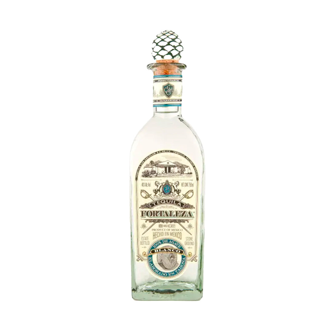 Tequila Fortaleza Blanco 750 mlt 40% - Tequila artesanal 100% agave azul de Tequila, Jalisco