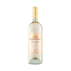 Botella de Santa Margherita Pinot Grigio 750 ml – Vino blanco italiano seco, fresco y elegante.