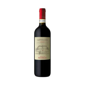 Botella de vino tinto Frescobaldi Castiglioni Chianti 750 ml – Vino italiano DOCG con notas de cereza, violeta y especias, ideal para pasta y pizza.