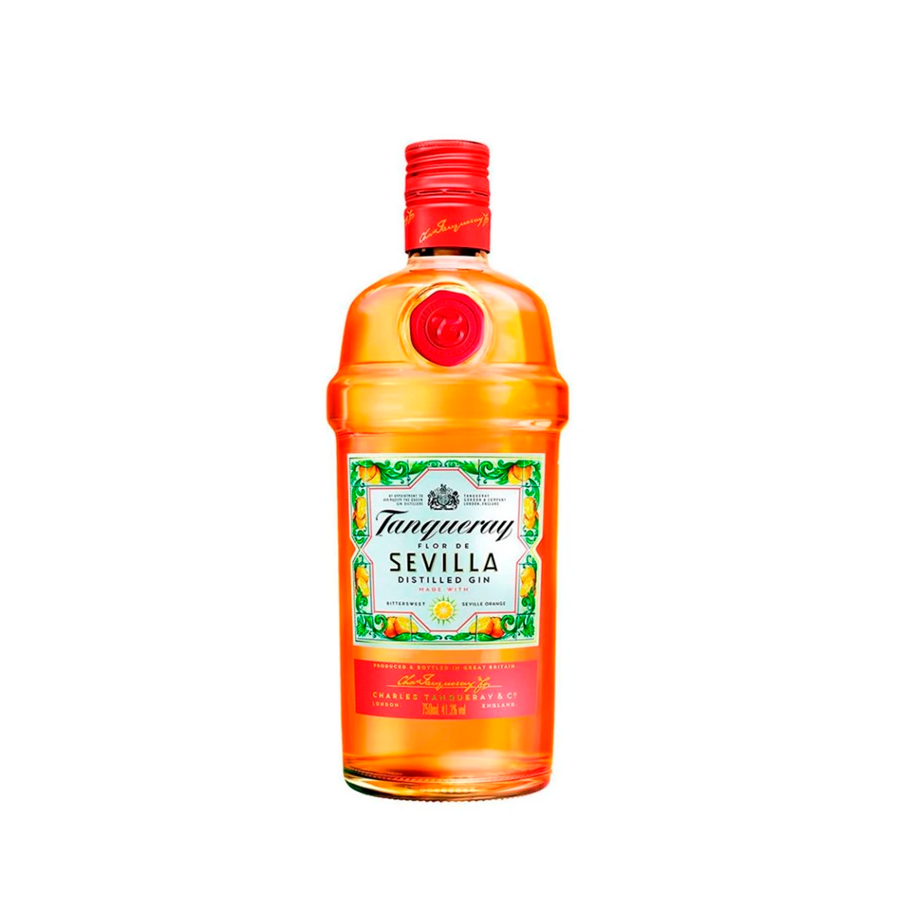 Ginebra Tanqueray Flor de Sevilla 750 ml – Ginebra con naranjas de Sevilla y botánicos clásicos.