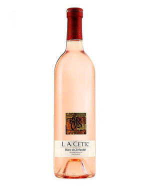 Botella de Vino La Cetto Blanc de Zinfandel 750 ml 13.5% – vino rosado mexicano fresco y afrutado