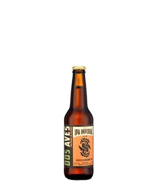 CERVEZA DOS AVES IPA IMPERIAL 355MLT 4.5%