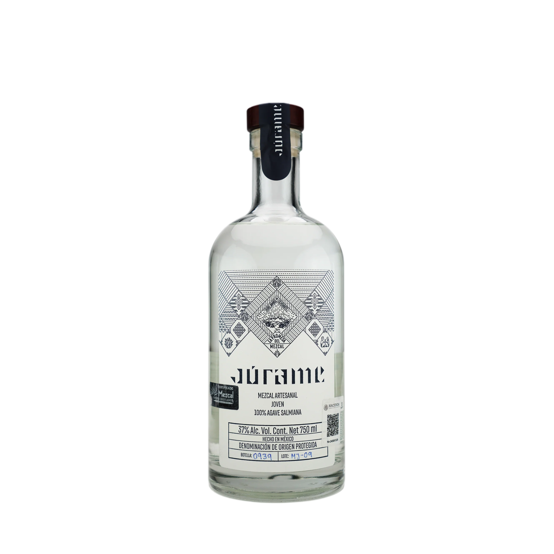 Mezcal joven artesanal