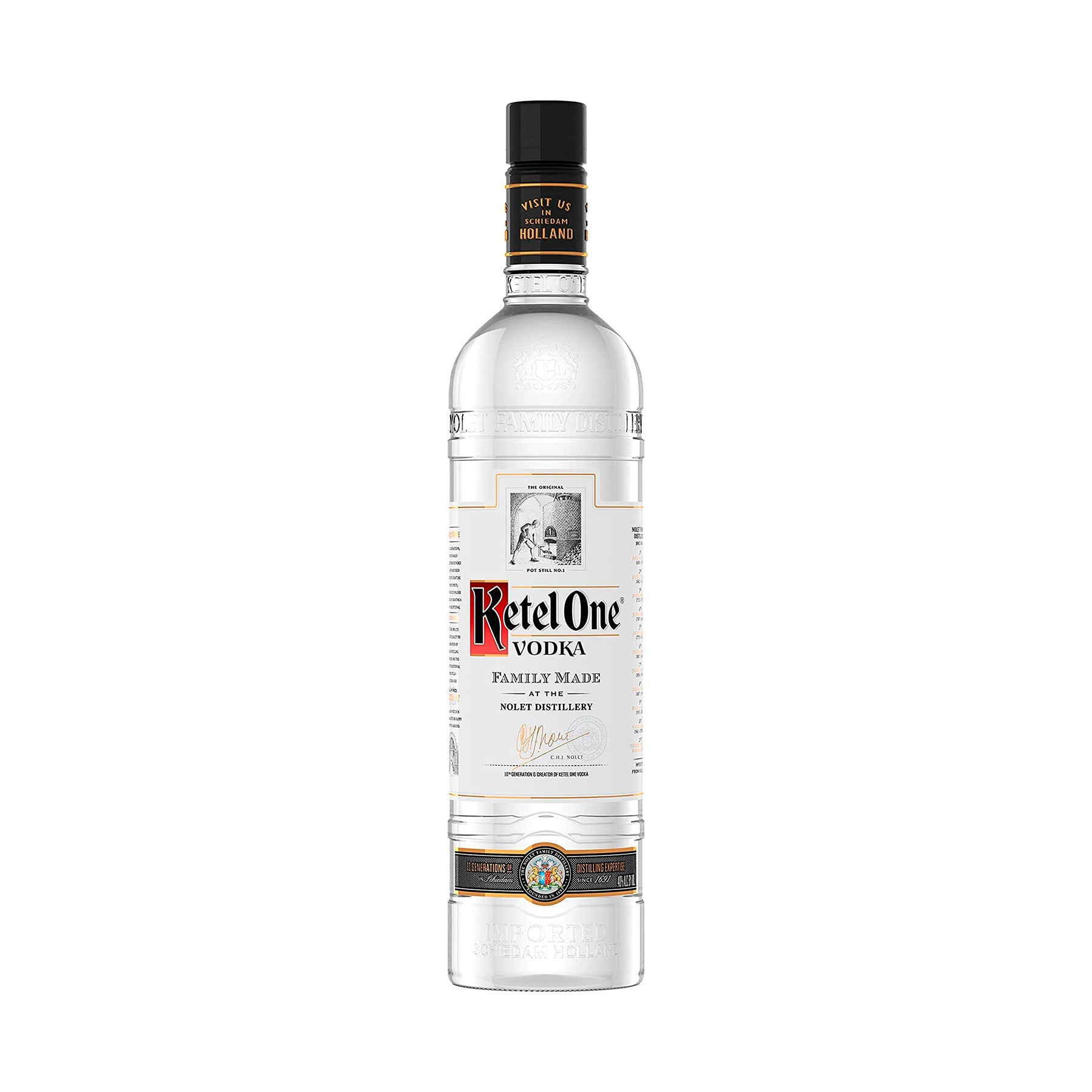  vodka premium holandés elaborado con trigo y destilación en cobre