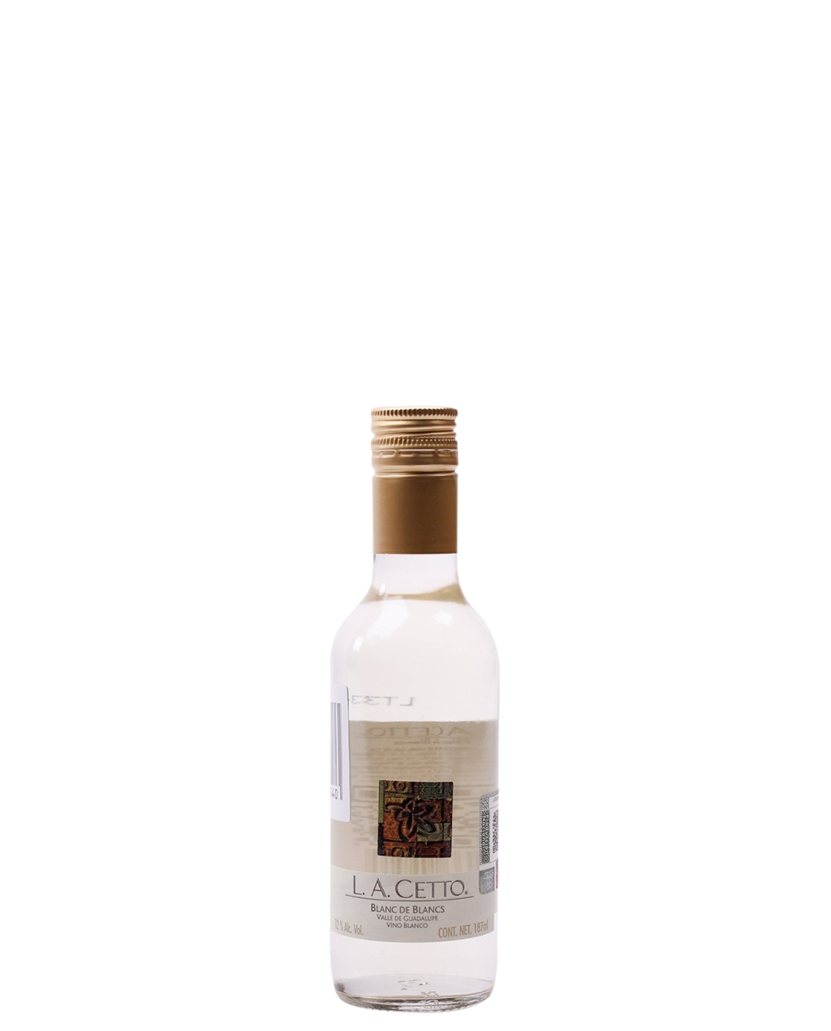 LA CETTO BLANC DE BLANCS 187 ML 12.5%