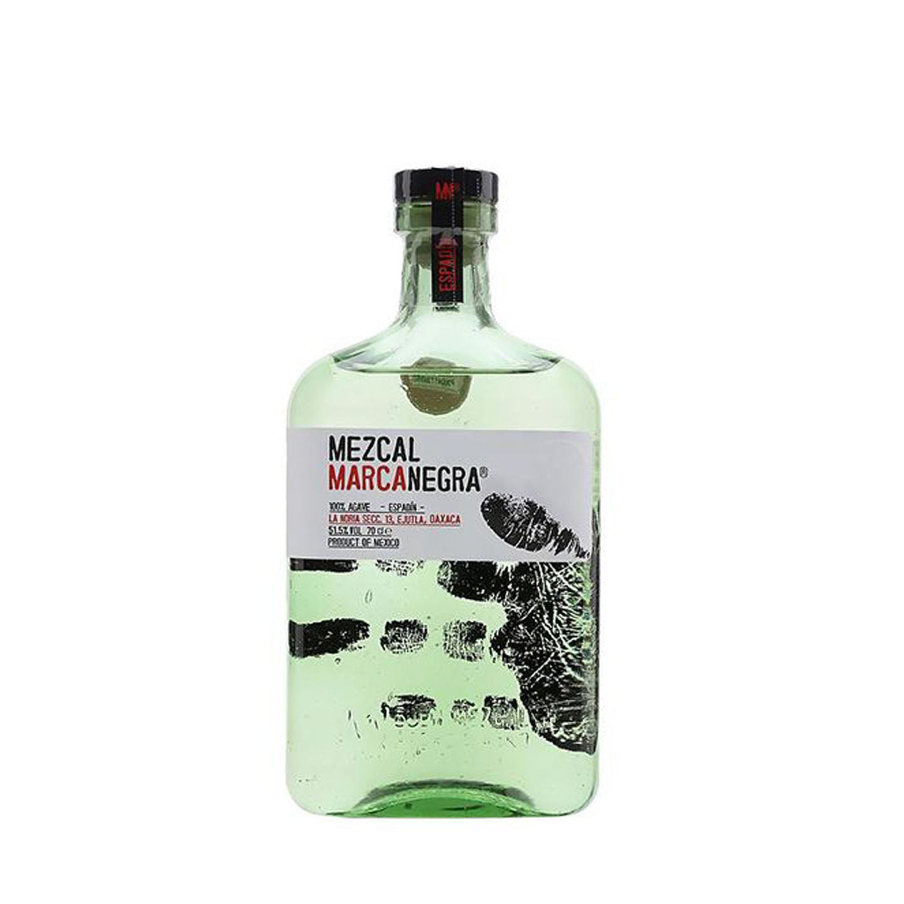 Mezcal joven de agave Espadín