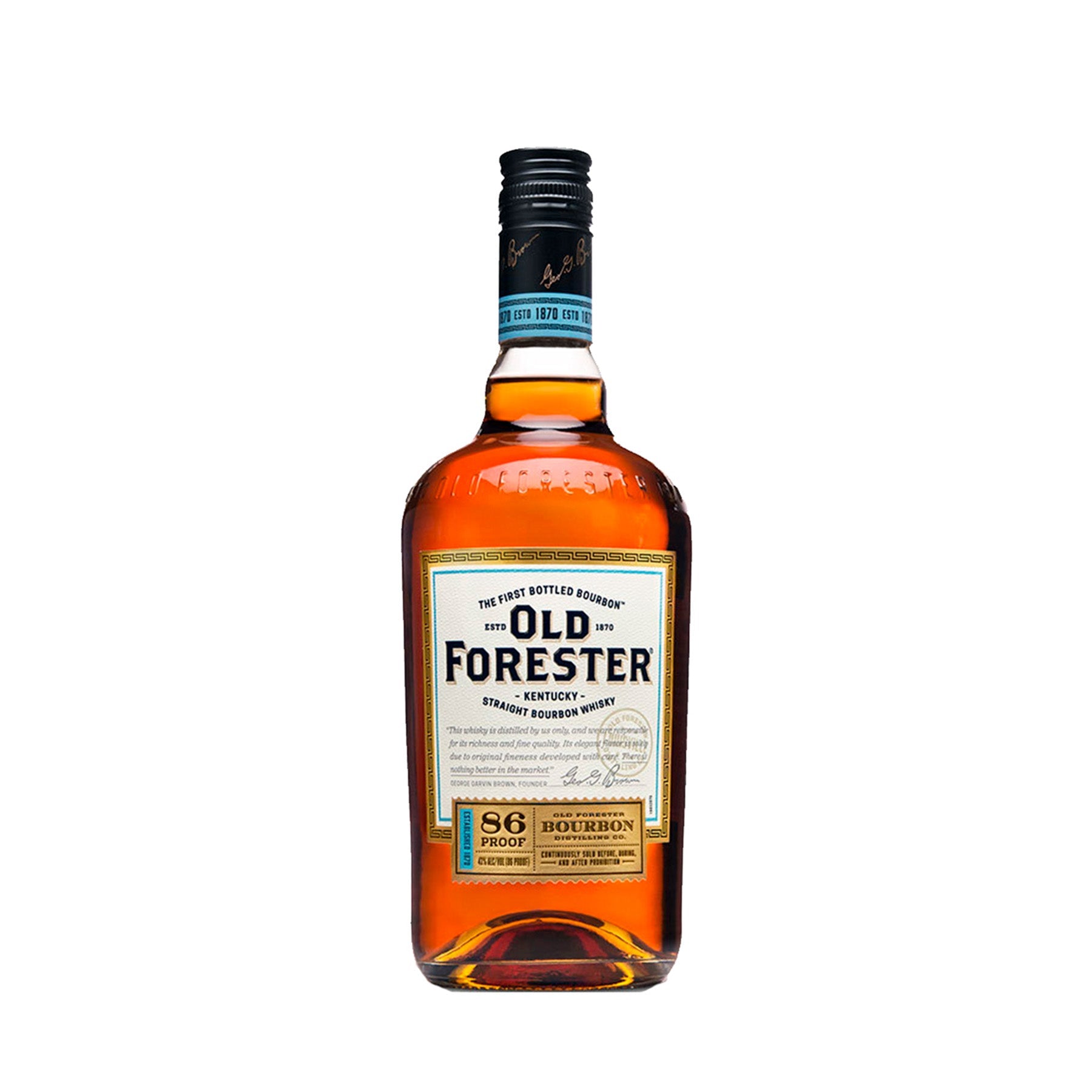 "Whisky Old Forester Bourbon 750 ml - Kentucky Straight Bourbon - Cava Sautto"


