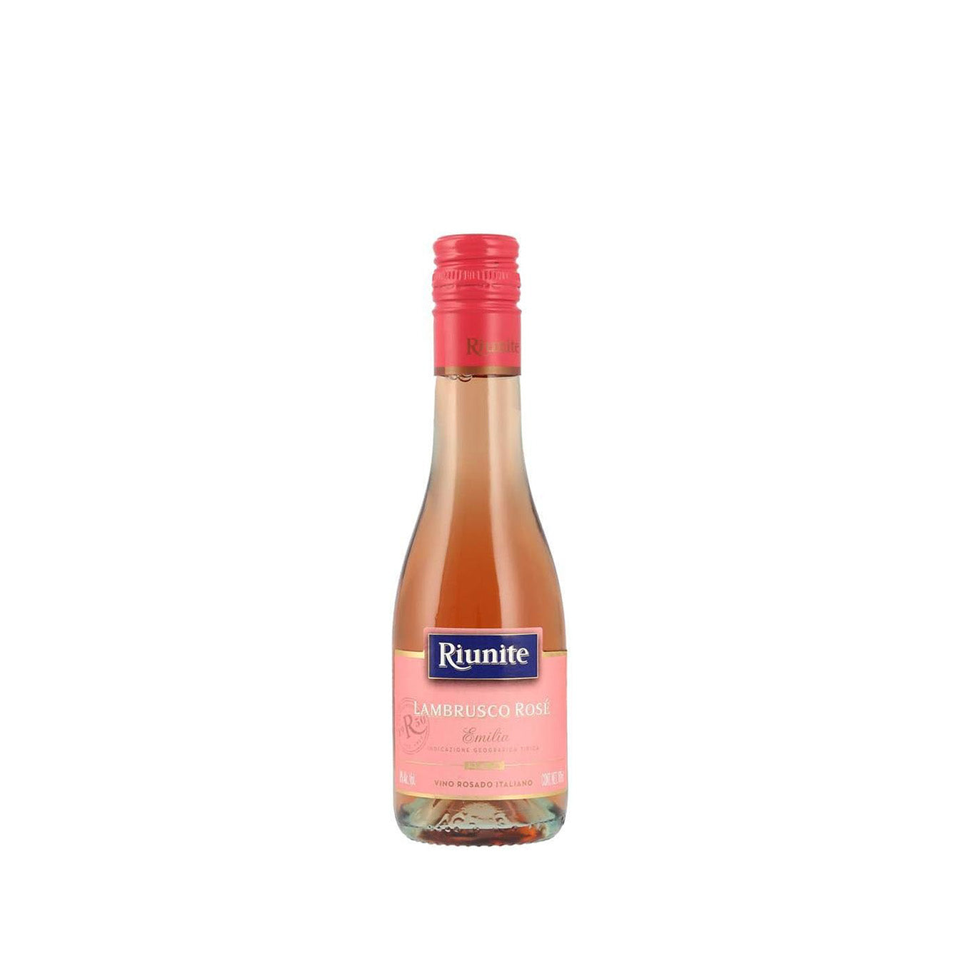 RIUNITE LAMBRUSCO ROSE 187 MLT 8%