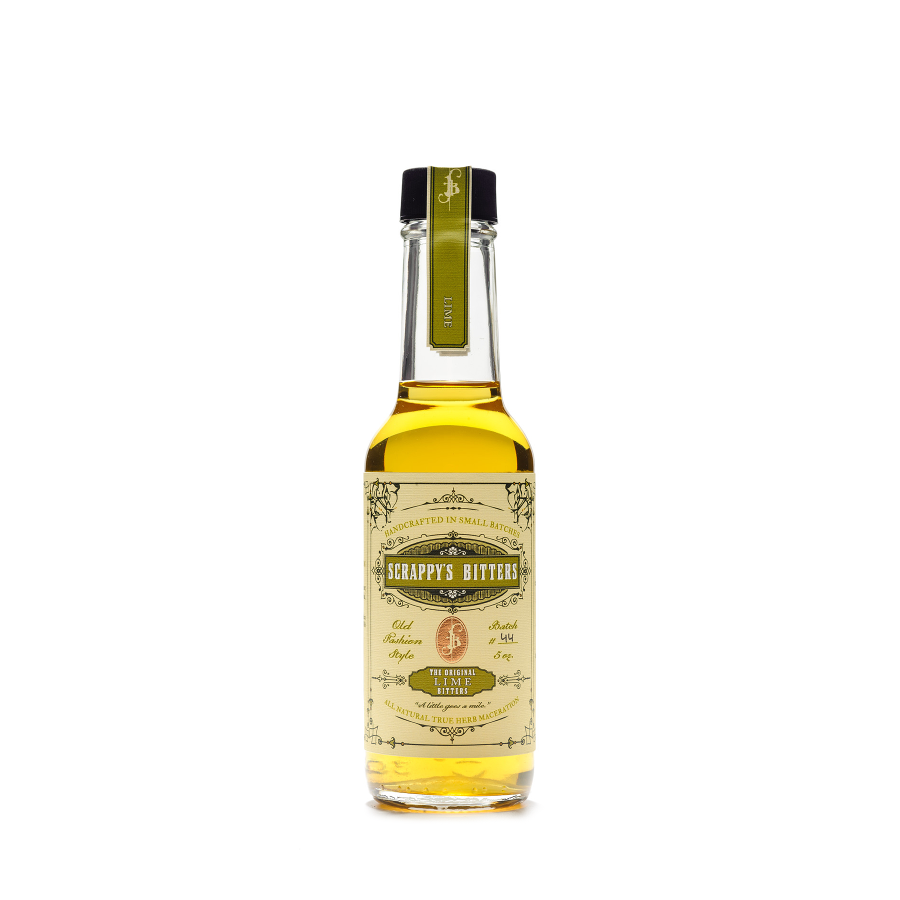  Bitter cítrico de lima 100% natural para mixología profesional.