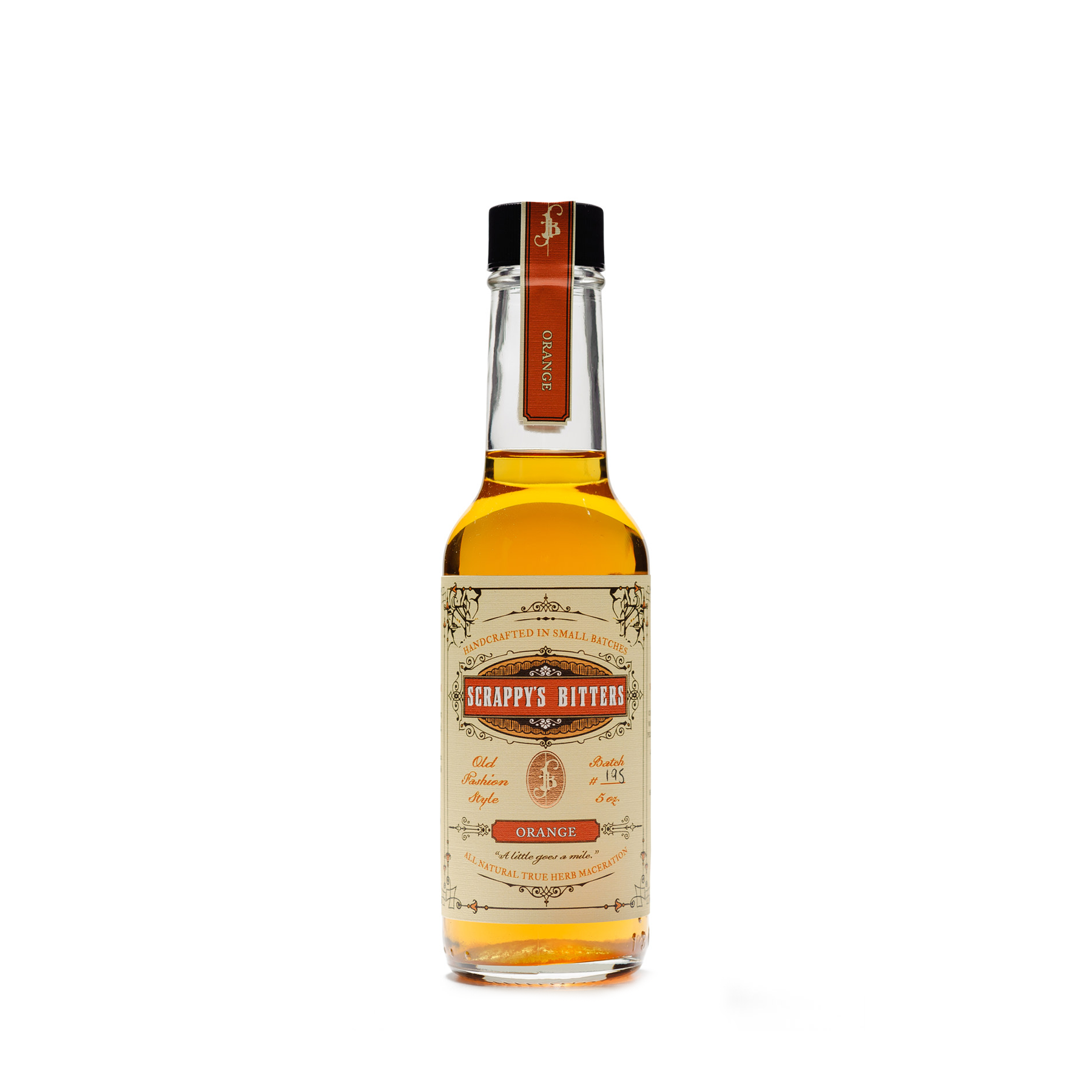 Bitter artesanal de naranja para cocteles clásicos y mixología.

