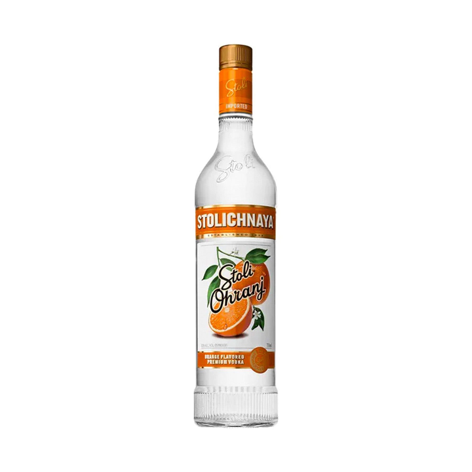 sabor naranja con diseño vibrante.