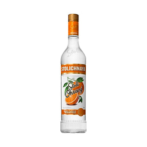 sabor naranja con diseño vibrante.
