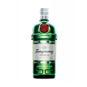 Tanqueray London Dry Gin 750 ml – Ginebra clásica y seca, ideal para coctelería tradicional.