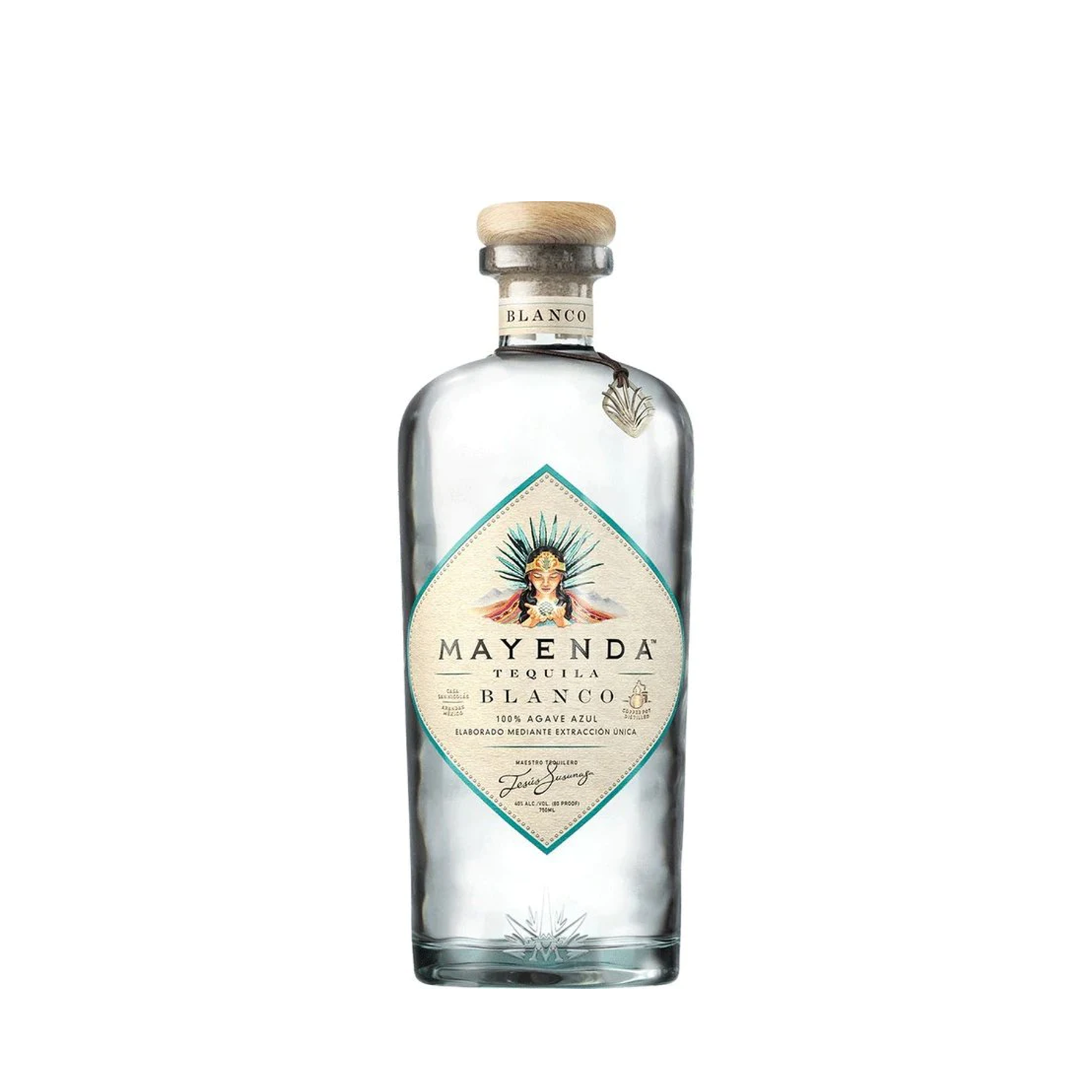 Tequila Mayenda Blanco 750 ml – Innovación y tradición en un solo tequila.