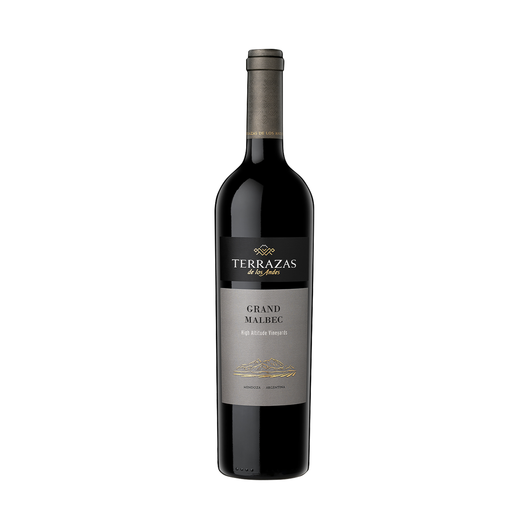 VINO TINTO TERRAZAS DE LOS ANDES GRAND MALBEC 750 MLT