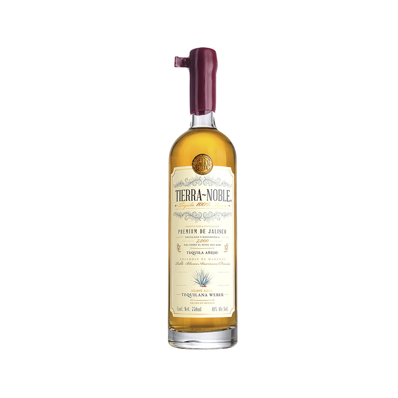  tequila premium añejo, madurado en barricas, elegante y complejo