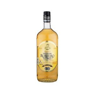 Botella de Tequila Viuda de Romero Reposado 1000 ml, un tequila mexicano con notas amaderadas y vainilla.