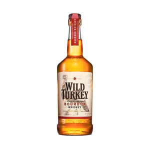 "Botella de Whisky Wild Turkey 81 Bourbon 750 ml, con un perfil robusto de vainilla, caramelo y especias."